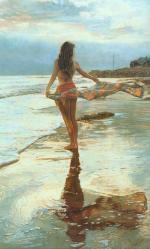 水粉大师Steve Hanks 395-OceanBreeze